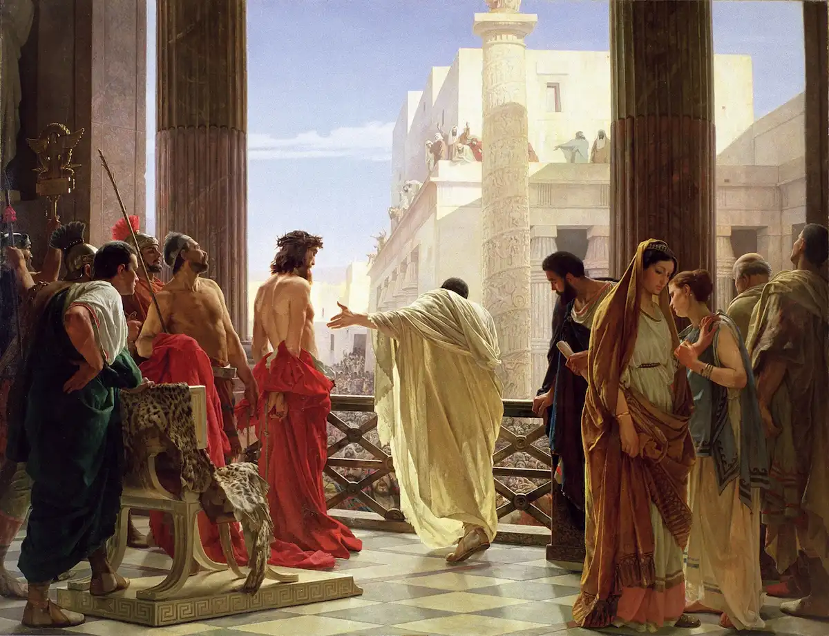 pontius pilate and Jesus
